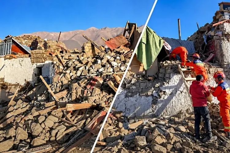 तिबेटमध्ये ७.० तीव्रतेच्या भूकंपाचा तडाखा