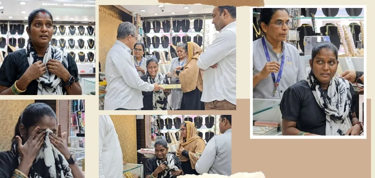 चेन्नईतील ए.पी. कादर ज्वेलरी स्टोअरमध्ये पार पडलेला सोहळा 