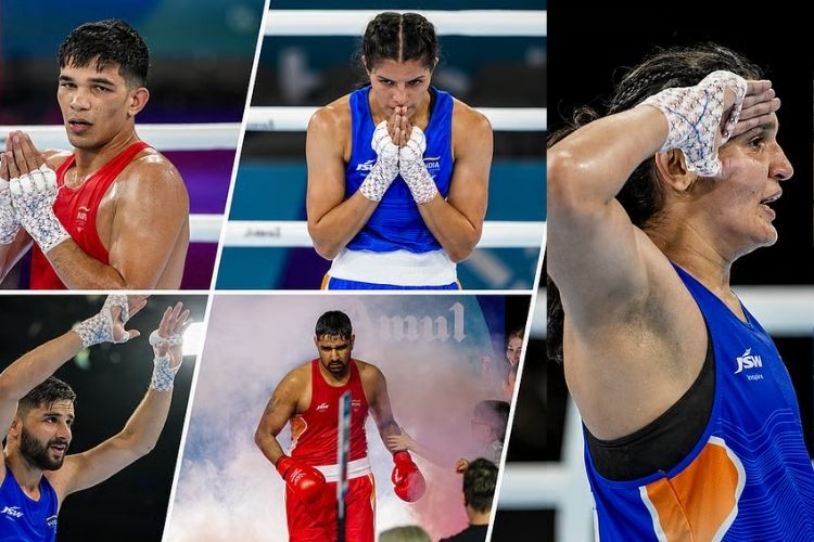 भारतीय बॉक्सिंगपटूंचा राष्ट्रकुलमध्ये करिष्मा; सहा जणांनी मिळवला उपांत्य फेरीत प्रवेश