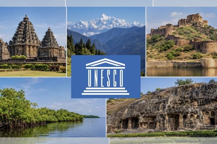 युनेस्कोच्या तात्पुरत्या यादीत ५ नवीन भारतीय स्थळांचा समावेश