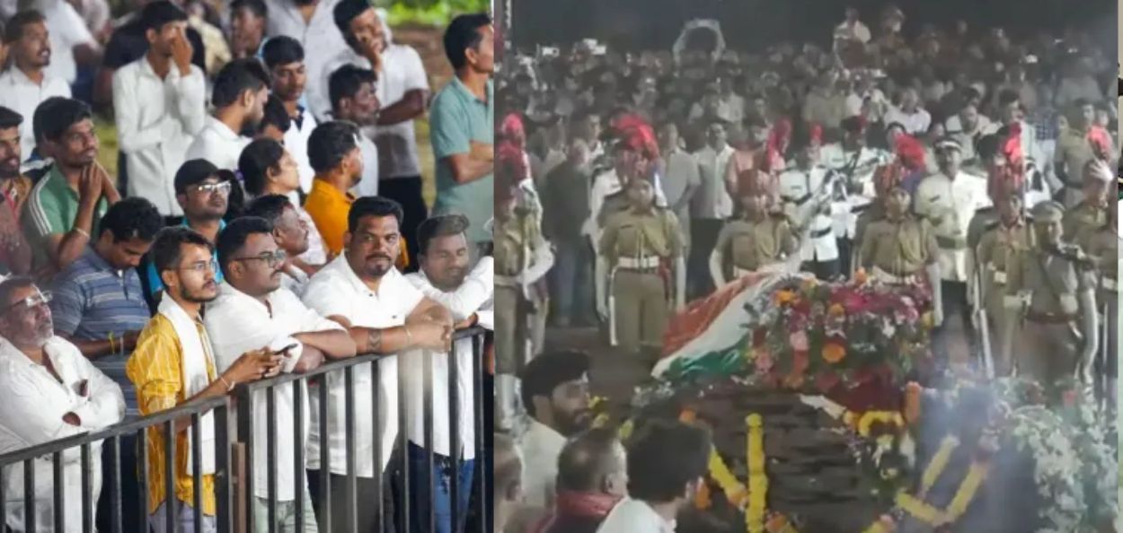 नाना पाटेकर यांच्यावर पुण्यात शासकीय इतमामात अंत्यसंस्कार 